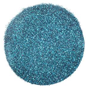 Beach Candle: Bio Glitter - Ocean Blue