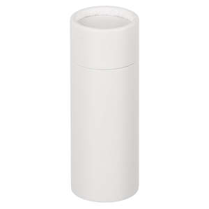 Cardboard Tubes: Cardboard  Deodorant Tube - White 60ml