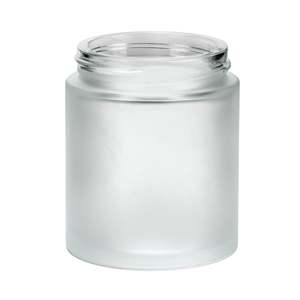 100ml Glass Pot - Frosted