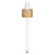 100ml Tamper Evident Dropper 18mm - Bamboo