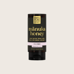 Manuka Honey Squeezy Bottles: MGO 50+ Mānuka Honey Squeezy