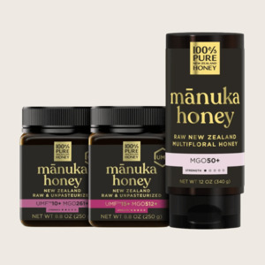 Manuka Honey Bundles: Family Wellness Pack