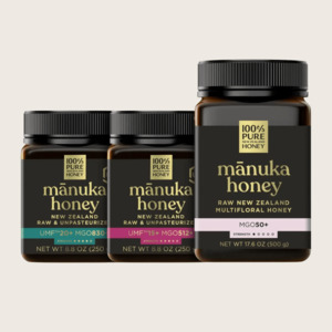 Manuka Honey Bundles: Wellness from Within (Trio Set)