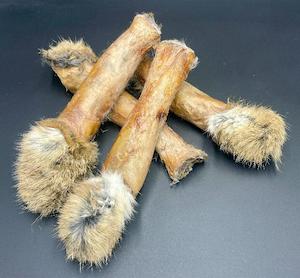 Air Dried Treats: Air Dried Rabbit Skin Rolls