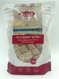 New Wild Bites Range: Wild Rabbit Bites - 9kg
