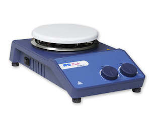 Analog stirrer with heating