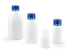 Bottles Containers: Narrow mouth bottle ROTILABO® SafeGrip 250 ml