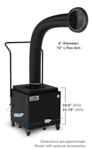 Fume extractor - FLOOR SENTRY Model 400