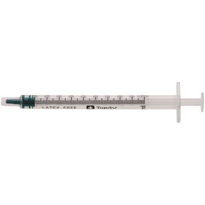 Sterile single use syringe