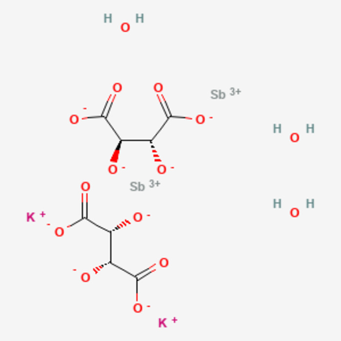 Chemicals: Antimony Potassium Tartrate