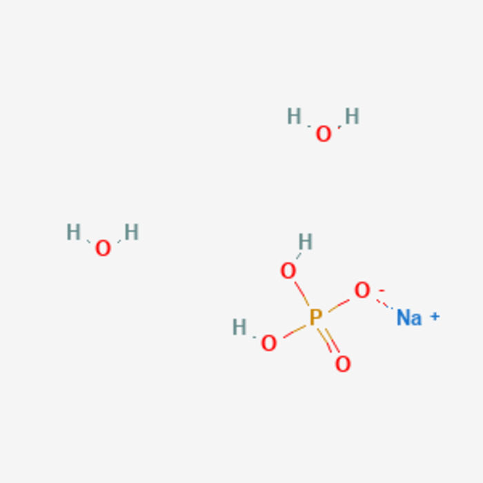 Chemicals: Sodium dihydrogen phosphate dihydrate, Ph. Eur., USP grade