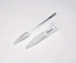 Homogeniser with glass pestle