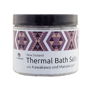 New Zealand Thermal Bath Salts with Kawakawa and Manuka Leaf - 500g (Adrienne Wh&hellip;