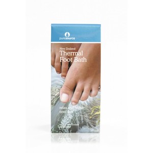 Products: New Zealand Thermal Foot Bath - 100g - Pure Source