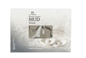 Products: Rotorua Thermal Mud Face Mask 20g Travel Mud Mask Pure Source NZ