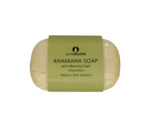 Products: Kawakawa Soap Natural New Zealand Soap with Mānuka Leaf Pure Source