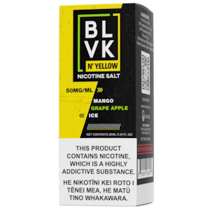 BLVK N' YELLOW - Mango Grape Apple Ice