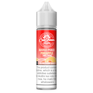High Vg Liquids 1: Cali Grown - Mango Peach Pineapple 60ml