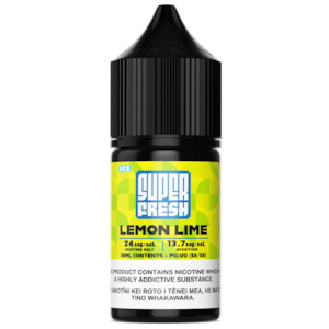 Nicotine Salts And Pods: Super Fresh Salts - Lemon Lime