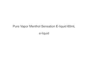 Pure Vapor Menthol E-liquid 60mL