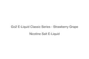 Go2 E-Liquid Classic Series - Strawberry Grape
