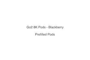 Disposable: Go2 8K Pods - Blackberry