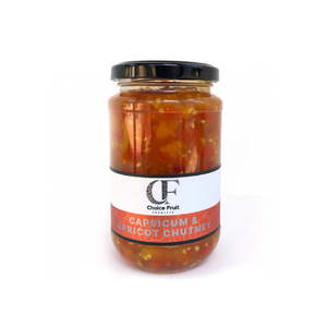 Food Drink: Capsicum & Apricot Chutney