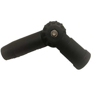 Frontpage: Short Angle Adapter with Female Euro Thread