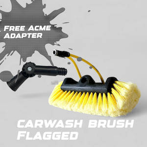 Carwash Brush Flagged Bristles-25cm