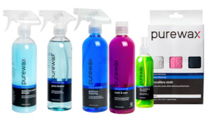 Car detail Product: PureWax Complete Exterior Care Kit