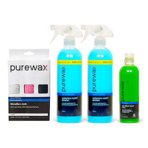 Interior Detailing: Waterless Wash & Towel Clean Kit - FREE Upgrade