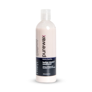 Interior Detailing: Leather Cleaner / Conditioner 16 Oz (474ml)