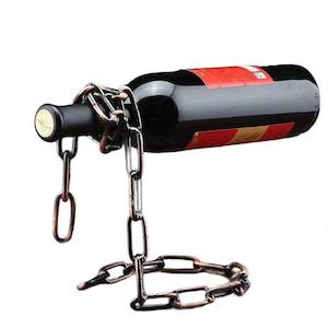 Floating Chain Wine Holder Rack - Purified NZ