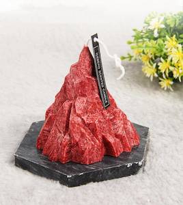 Elegant Iceberg Fragrance Scented Candle with Marble Coaster Gift - Purified NZ