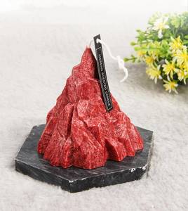 Decoration: Elegant Iceberg Fragrance Scented Candle with Marble Coaster Gift - Purified NZ