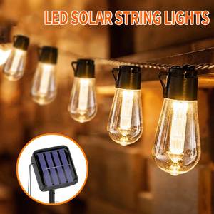 Decoration: LED Solar String Lights Decoration Waterproof Garden Light Bulb - Purified NZ