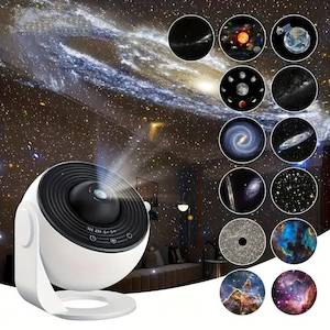 Galaxy Projector Starlight Lamp with 13 Film Discs - Purified NZ