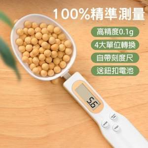 LCD Digital Kitchen Scale Electronic Measuring Spoon 500g - Purified NZ
