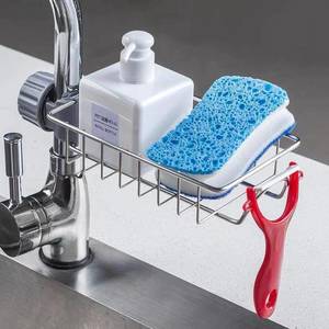 Home & Living - Purified: Multi-functional kitchen Sink shelf faucet shelf finishing rack stainless steel sink cloth storage rack - Purified NZ