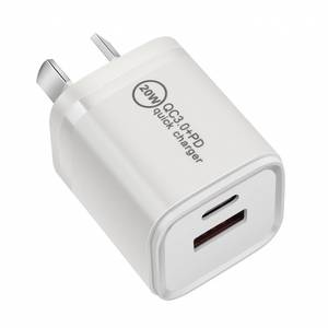 20W Mini Type-C (USB-C) PD and QC3.0 wall charger plug adapter for iPhone Androi&hellip;
