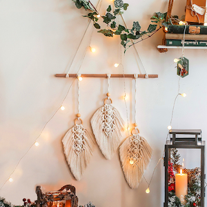 Home & Living - Purified: Bohemian Tapestry Home Wall Hangings Ornament Boho Macrame Wall Decorations - Purified NZ