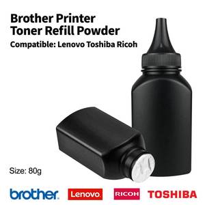 Home & Living - Purified: Brother Laser Printer Toner Powder Cartridge Black 80g (Lenovo Toshiba Ricoh) - Purified NZ
