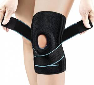 Computer: Professional Knee Brace with Patella Gel Pad & Side Stabilisers - Purified NZ