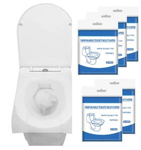 Health & Beauty - Purified: 50pcs Disposable Toilet Seat Cover, Flushable - Purified NZ