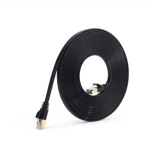 Computer: CAT 7 10Gbps ULTRA-FAST Flat Ethernet Network Internet Cable Cord - Purified NZ