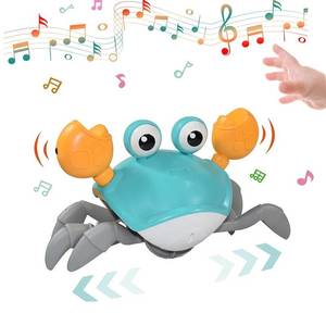Computer: Birthday Gift Crawling Crab Baby Toy Infant Tummy Time