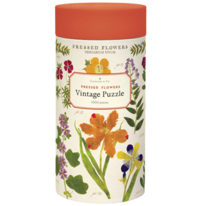 Vintage Puzzle | 1000 Pieces | Pressed Flowers