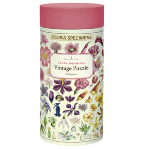 Matariki: Vintage Puzzle | 1000 Pieces | Flora Specimens