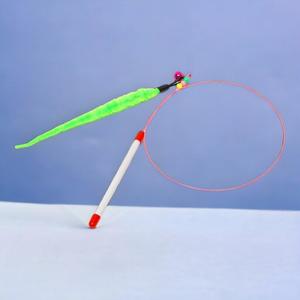 Worm Bendy Wand Cat Toy