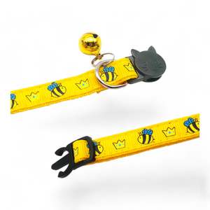 Queen Bee Breakaway Safety Cat & Kitten Collar